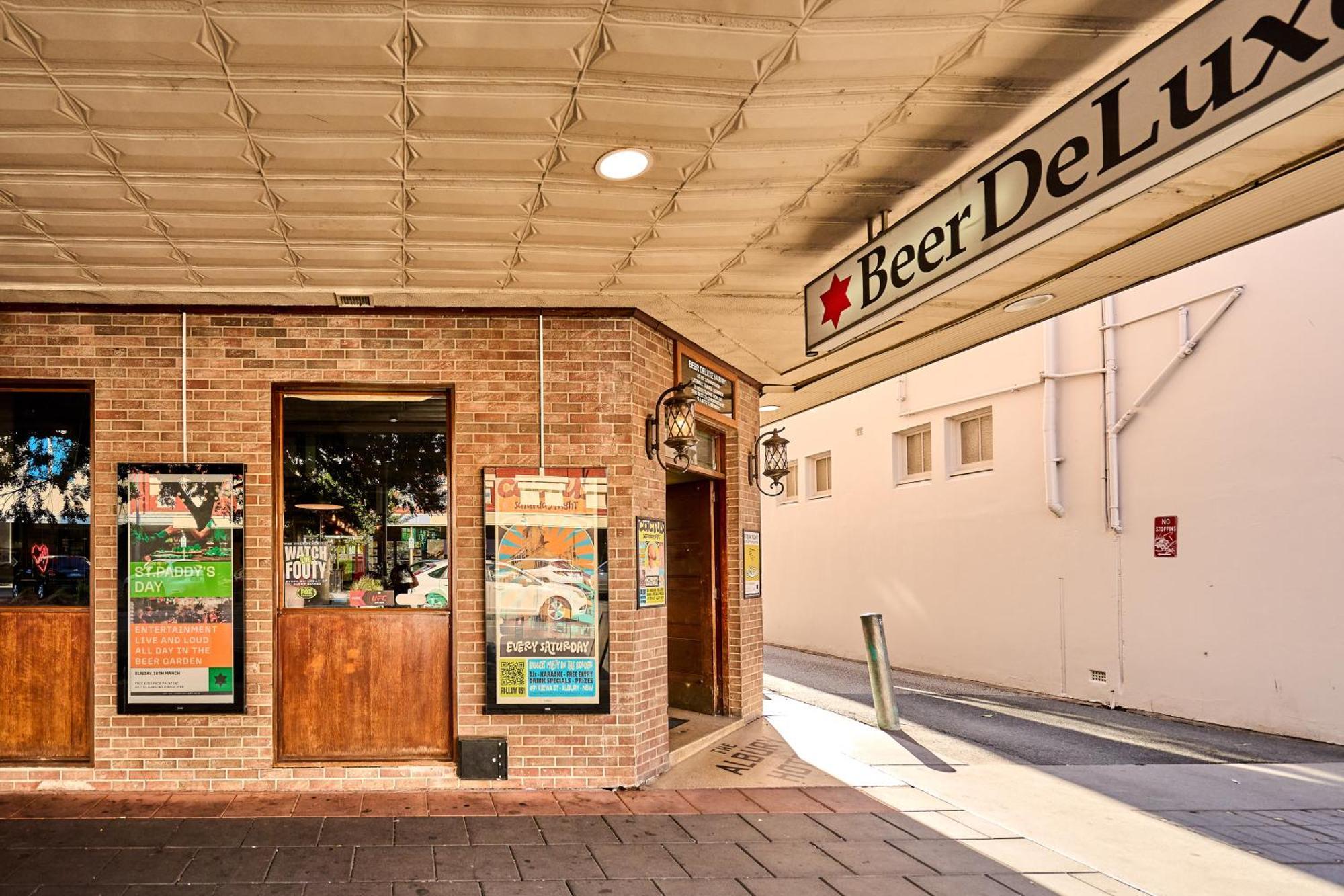 Beer Deluxe Albury Hotel Kültér fotó